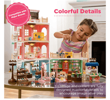 Load image into Gallery viewer, BCP Deluxe Cottage Dollhouse Playhouse Set – Includes Furniture - Happy Bargain Bin
