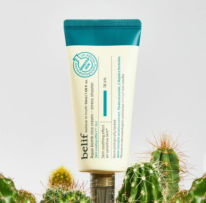 Lightweight gel-cream formula for deep hydration