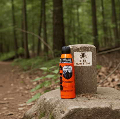 Repels ticks, mosquitoes, flies, and biting insects