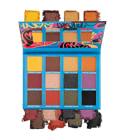 Black Radiance Brilliant Effects Eye Shadow Palette, Midnight Magic 0.38 oz