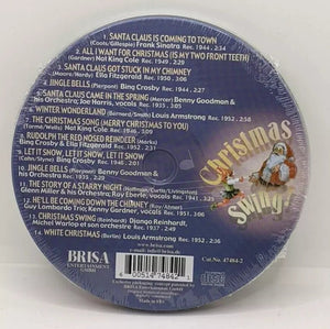 Christmas Swing - Christmas Music CD (Swing and Jazz Holiday Song Collection) - Happy Bargain Bin