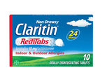 Claritin 24 Hour Non-Drowsy RediTab Dissolving Tablets 10ct