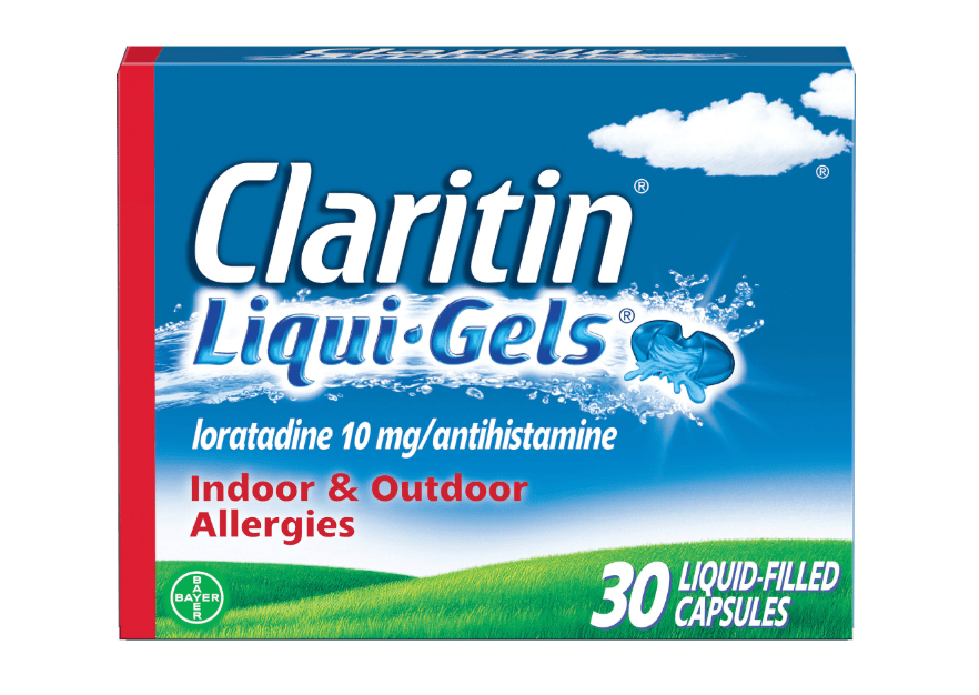 Claritin Liqui Gels 24 Hour Allergy 30 Caps
