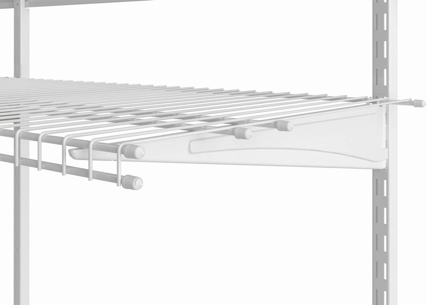 Closetmaid Brackets 2854 Shelftrack 16 inch White - Happy Bargain Bin