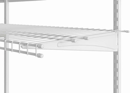 Closetmaid Brackets 2854 Shelftrack 16 inch White - Happy Bargain Bin