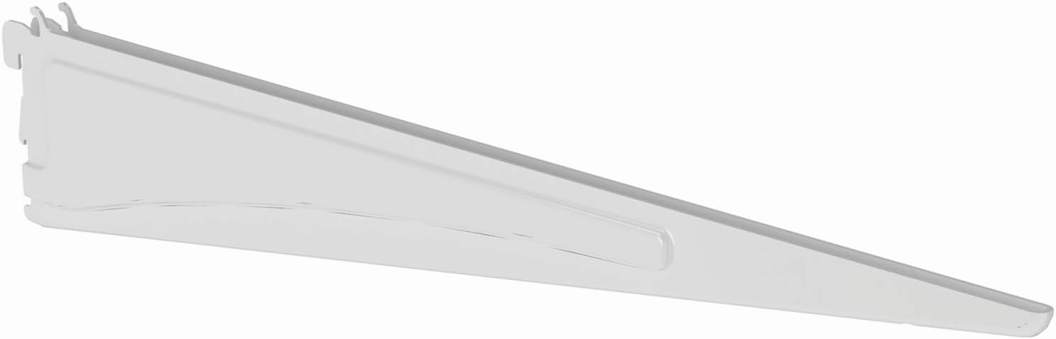 Closetmaid Brackets 2854 Shelftrack 16 inch White - Happy Bargain Bin