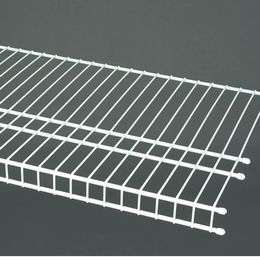 Compatible with ClosetMaid wire shelving installation systems