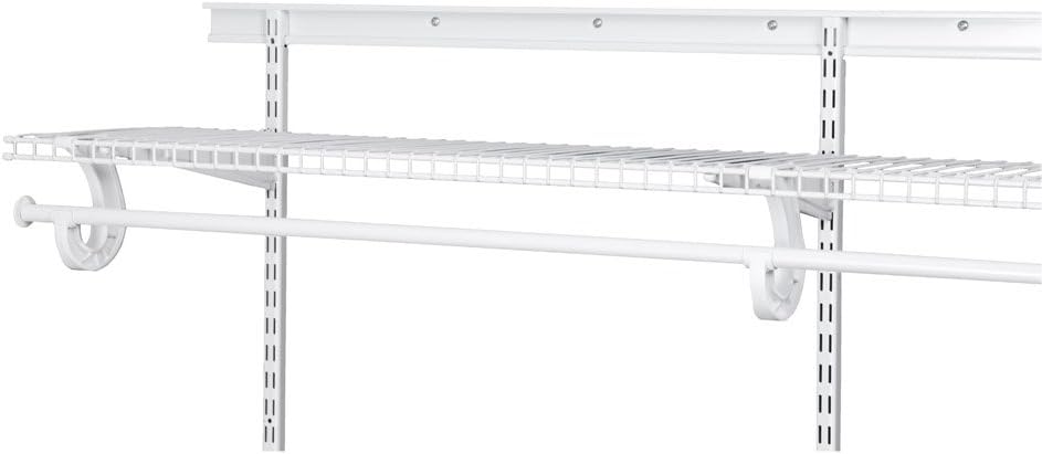 ClosetMaid ShelfTrack 2808 60 Inch Standard White - Happy Bargain Bin