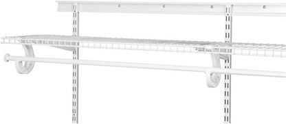 ClosetMaid ShelfTrack 2808 60 Inch Standard White - Happy Bargain Bin