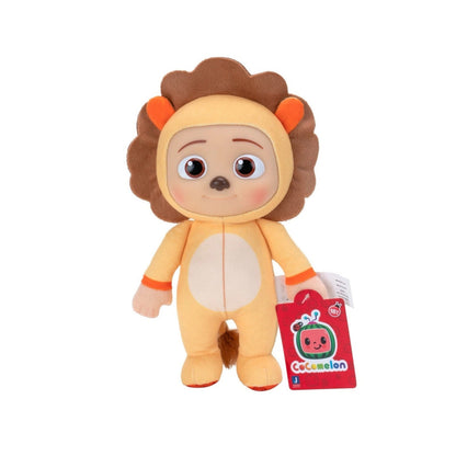 Cocomelon character plushies in a soft and safe 8-inch size