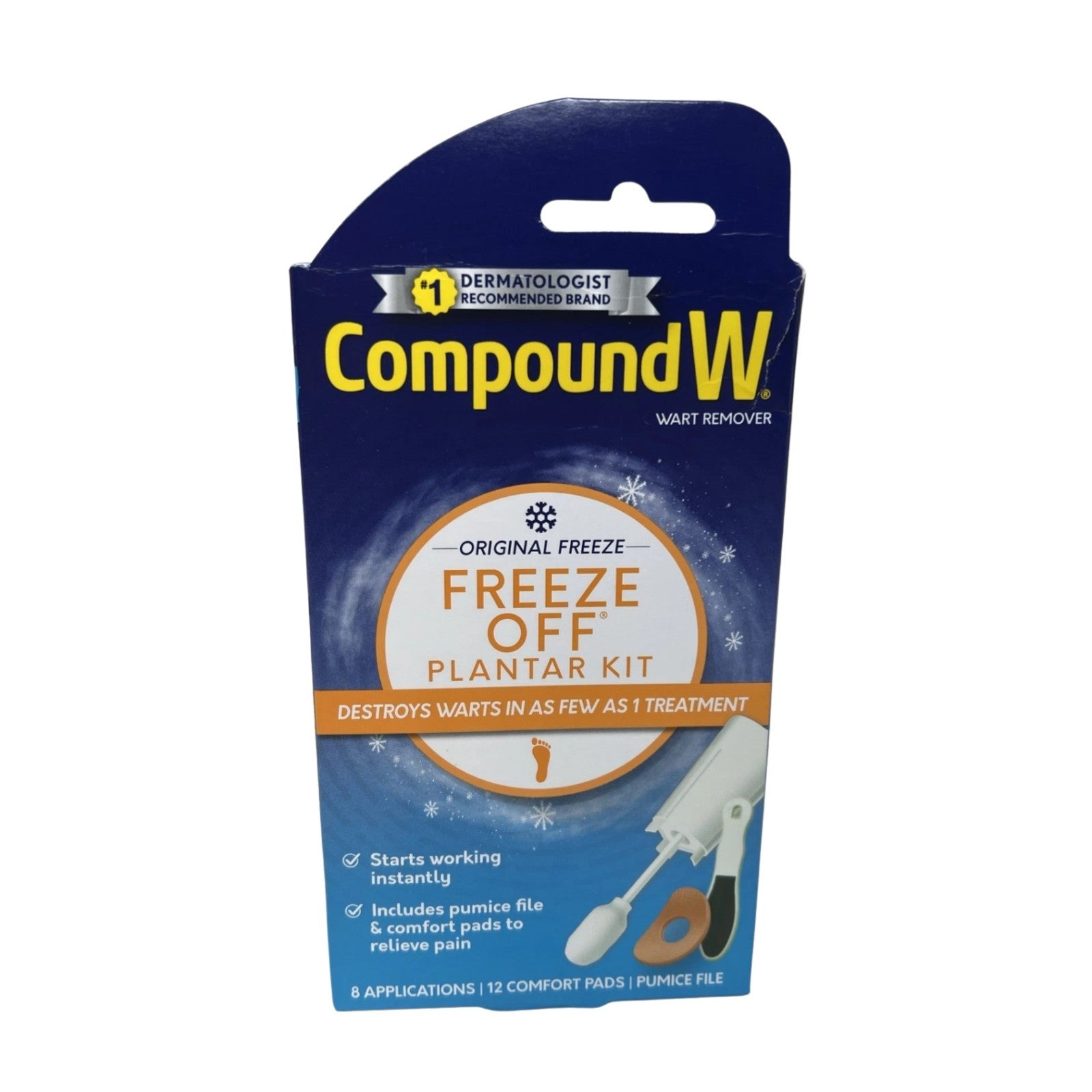 Compound W Freeze Off - Wart Freezing Kit (8 Applications)