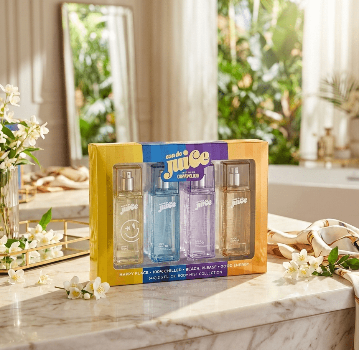 Youthful, modern aroma inspired by Cosmopolitan fragrances