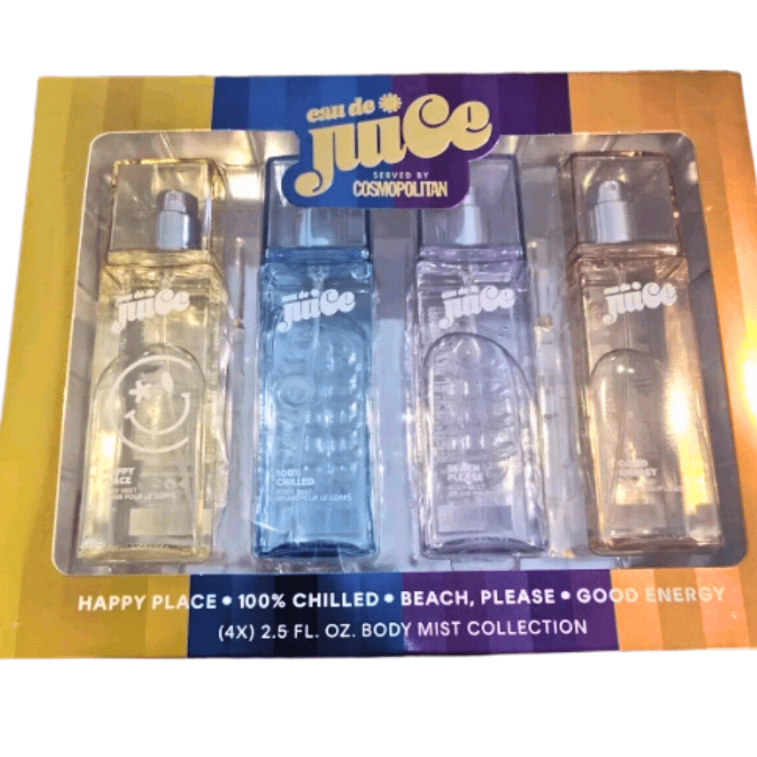 Cosmopolitan Eau De Juice Fragrance Gift Set 2.5 Oz Body Mists - Happy Bargain Bin