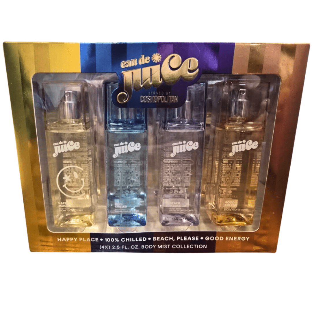 Cosmopolitan Eau De Juice Fragrance Gift Set 2.5 Oz Body Mists - Happy Bargain Bin