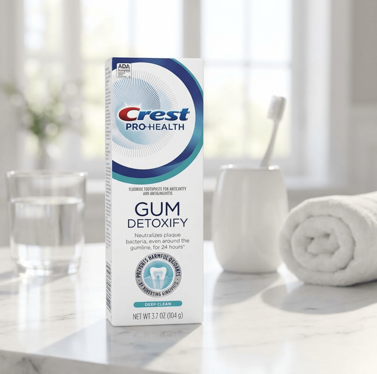 Cooling mint flavor leaves your mouth feeling fresh