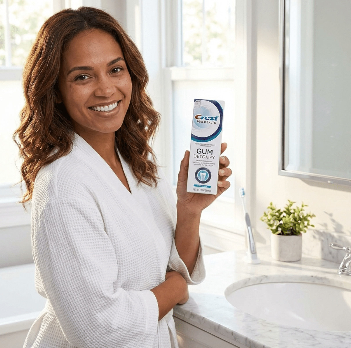 Gentle enough for sensitive gums