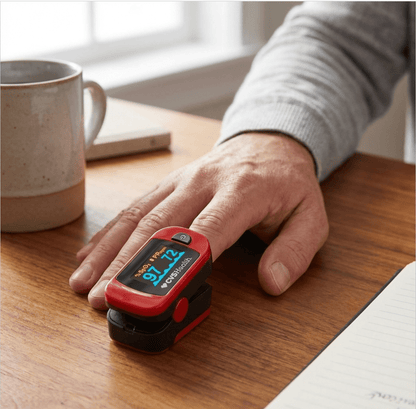 CVS Health Portable Pulse Oximeter – Measures Oxygen Level & Heart Rate - Happy Bargain Bin