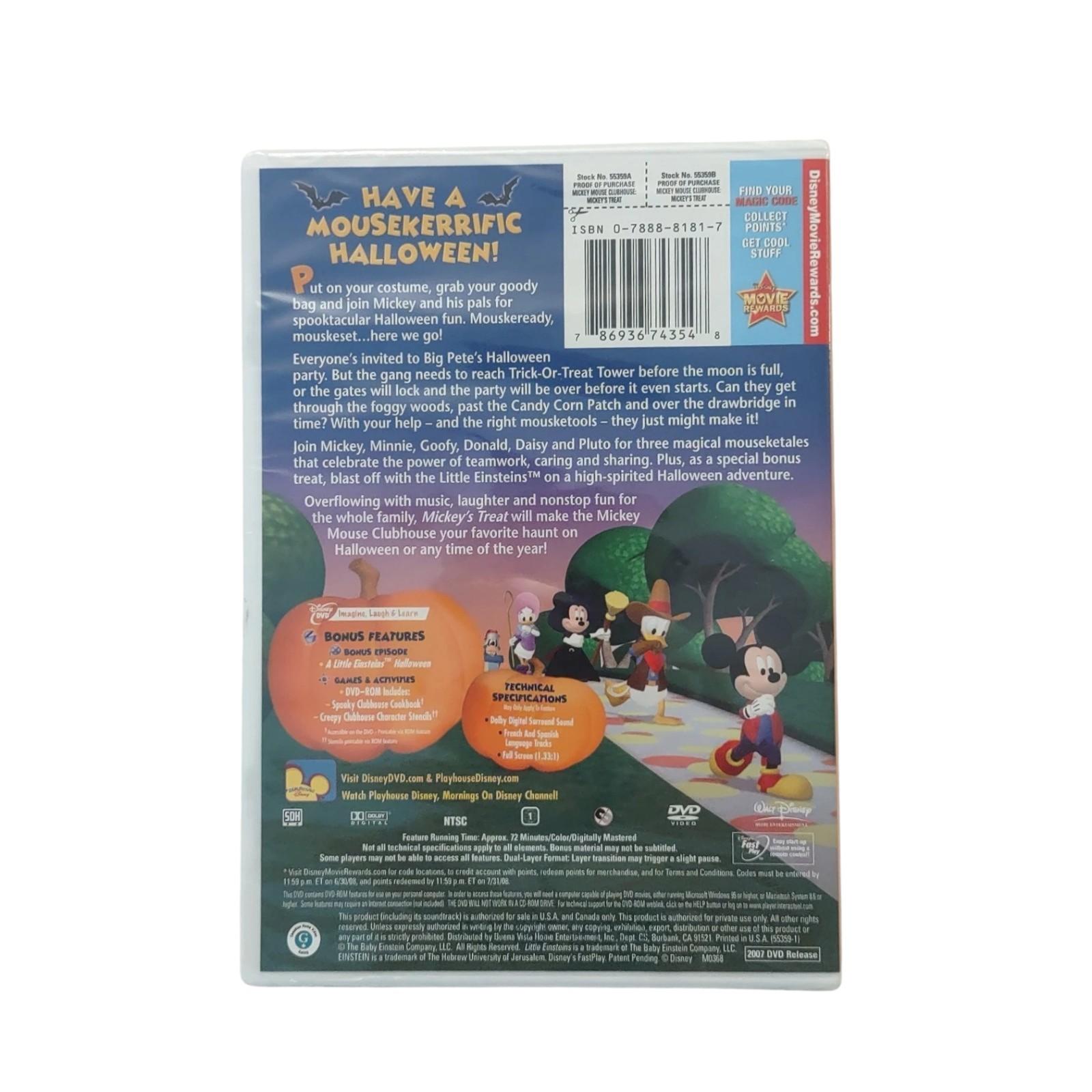 Disney Mickey Mouse Clubhouse Mickey’s Treat DVD Halloween Wholesale Lot of 30 - Happy Bargain Bin