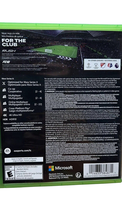 EA Sports FC 25 Microsoft Xbox Series X FIFA Soccer | Used Xbox One x - Happy Bargain Bin