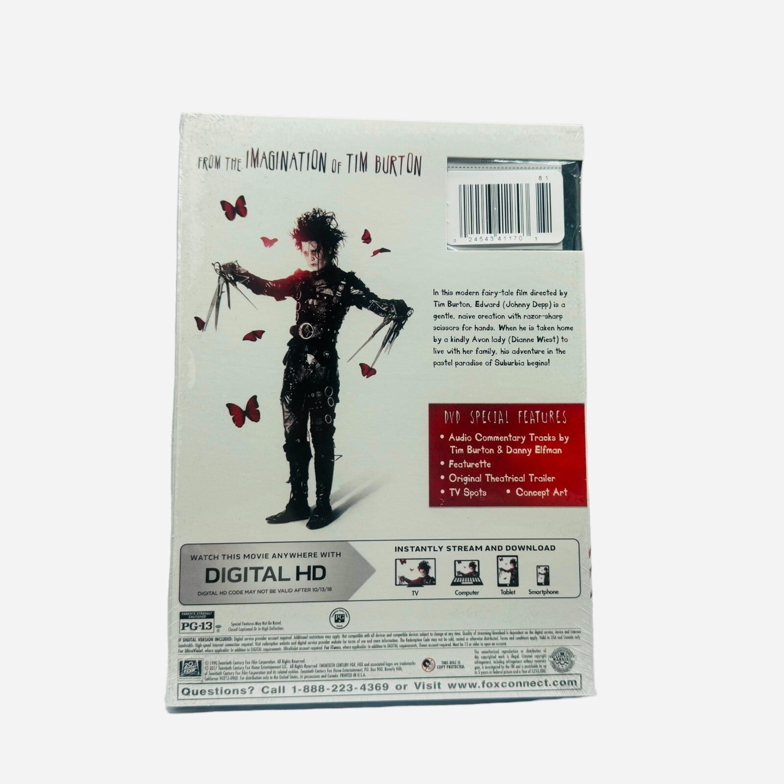 Edward Scissorhands DVD Johnny Depp Tim Burton Wholesale Lot of 30 - Happy Bargain Bin