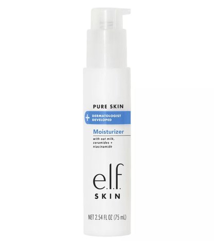 elf Pure Skin Moisturizer - Oat Milk Ceramides + Niacinamide