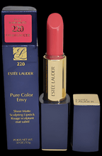 Load image into Gallery viewer, Estee Lauder Pure Color Envy Lipstick Fresh Danger Sheer Matte 220 - Happy Bargain Bin
