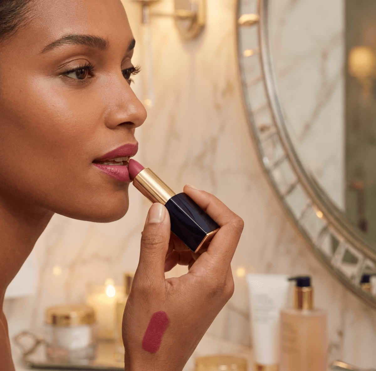 Creamy texture feels lightweight while still giving powerful color payoff.