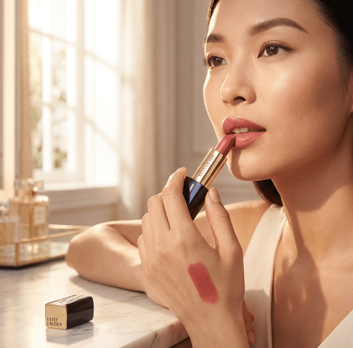 Shade Above It 110 offers a clean, fresh everyday nude tone