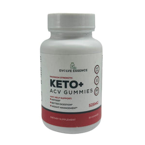 Evolve Essence Keto ACV Gummies 30ct Apple Cider Vinegar Gummies