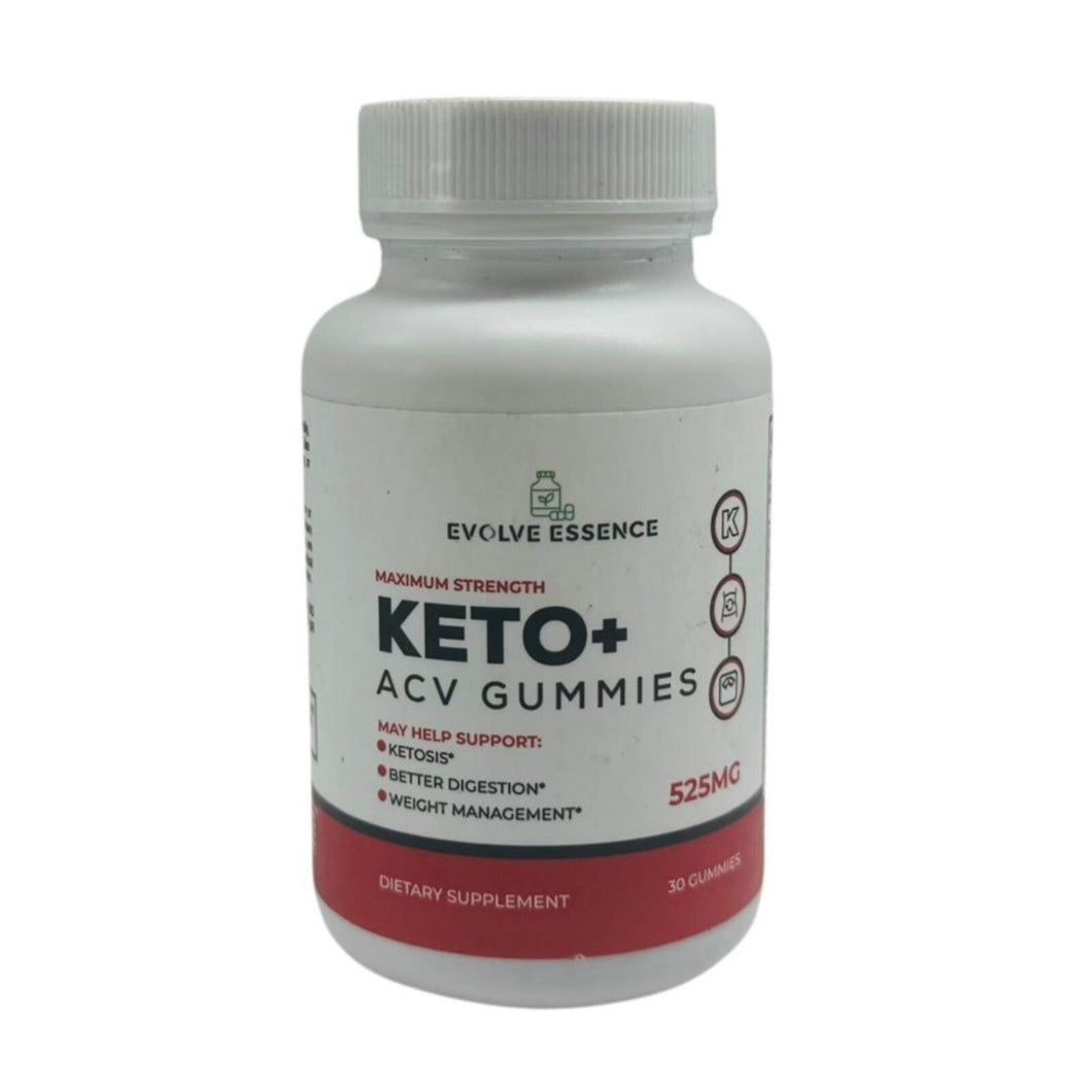 Evolve Essence Keto ACV Gummies 30ct Apple Cider Vinegar Gummies