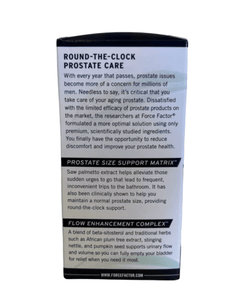 Force Factor Prostate Supplements 60 Easy - to - Swallow Softgels - Happy Bargain Bin