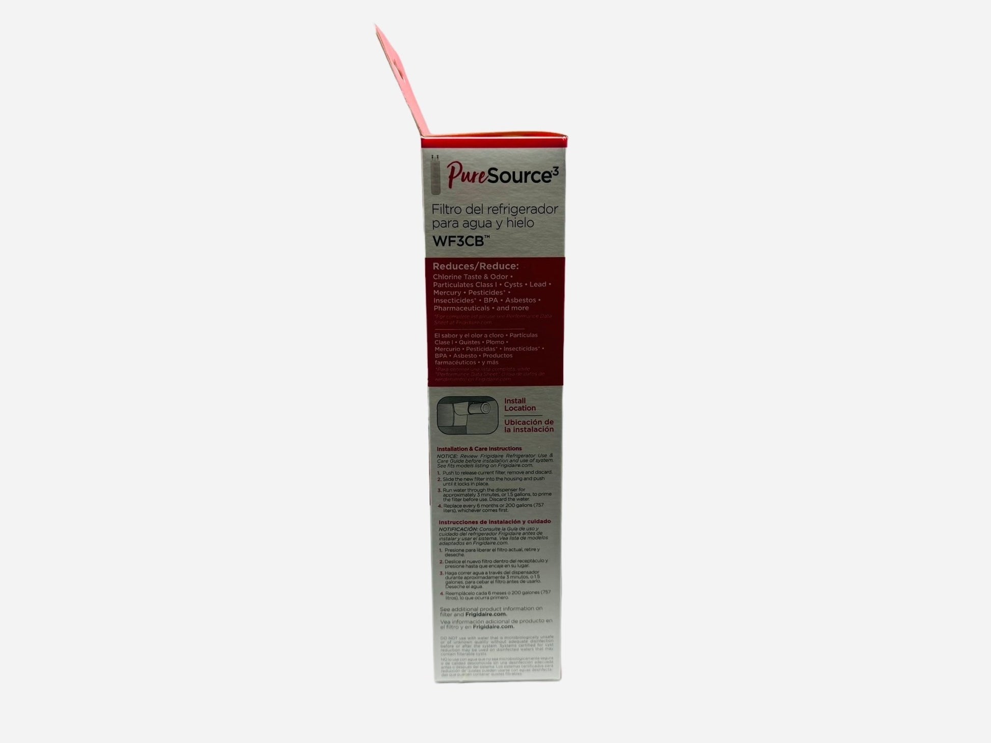 reduces Chlorine taste and odor