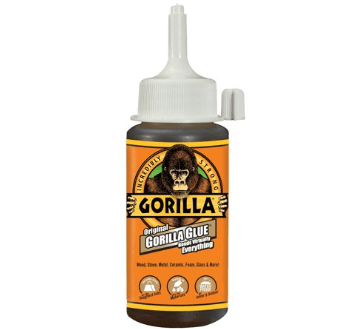 Gorilla Glue Original 4oz Glue Polyurethane Original Brown - Happy Bargain Bin