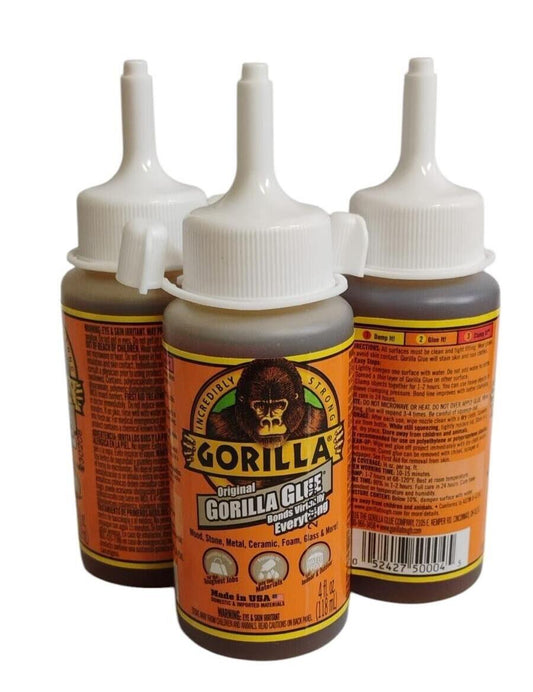 Gorilla Glue Original (4 oz) Lot Of 3 - Shelf Wear New #045