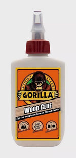Gorilla Wood Glue Natural Color - Wood Adhesive Glue 4 oz Bottle | Glue For Wood Furniture - Happy Bargain Bin