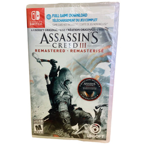 Assassin Creed 3 Remastered (Code in Box) Nintendo Switch