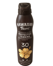 Load image into Gallery viewer, Hawaiian Tropic Spray Sunscreen Protective Tanning Dry Oil SPF 30 – 6 oz - Happy Bargain Bin
