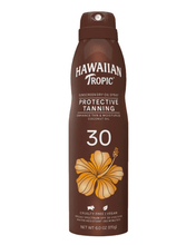 Load image into Gallery viewer, Hawaiian Tropic Spray Sunscreen Protective Tanning Dry Oil SPF 30 – 6 oz – 6 oz - Happy Bargain Bin
