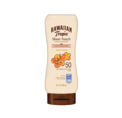 Hawaiian Tropic Sheer Touch SPF 50 Sunscreen Lotion ( 8 oz )