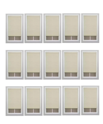 Radiance Cordless Cellular Shade 47.5 W x 72 Off-White Wholesale Lot of 5