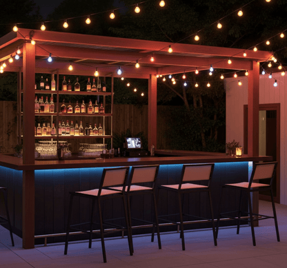 8 energy-efficient multicolor LED bulbs