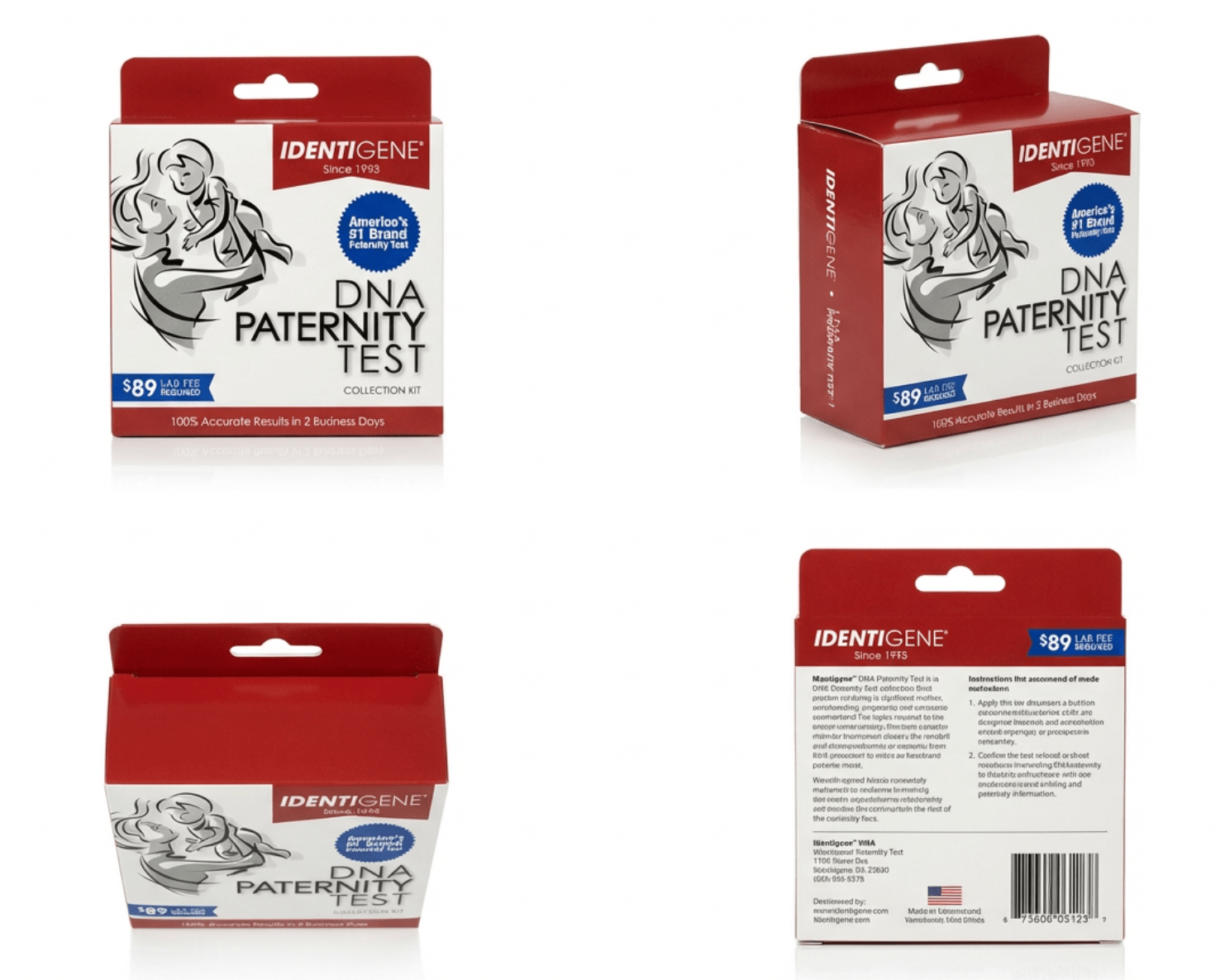 IDENTIGENE DNA Paternity Test Collection Kit - Happy Bargain Bin