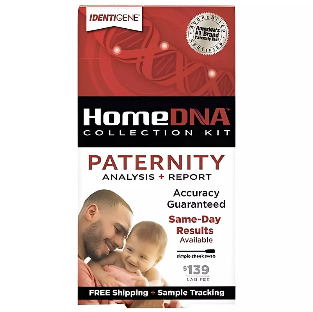 IDENTIGENE Home DNA Paternity Test Kit Analysis Report | Home DNA Test - Happy Bargain Bin