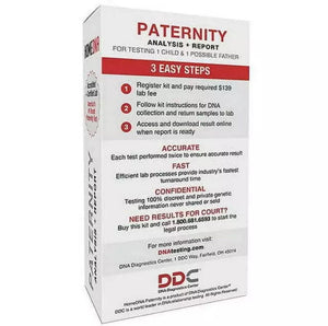 IDENTIGENE Home DNA Paternity Test Kit Analysis Report | Home DNA Test - Happy Bargain Bin