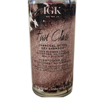 IGK First Class Charcoal Detox Dry Shampoo Spray (2 oz) - Happy Bargain Bin
