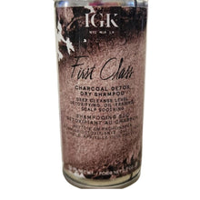Load image into Gallery viewer, IGK First Class Charcoal Detox Dry Shampoo Spray 2oz Travel Size Vegan - Happy Bargain Bin
