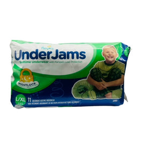 Pampers UnderJams Bedtime Underwear, Boys Size L/XL, 11 count