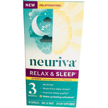 Load image into Gallery viewer, Neuriva Relax &amp; Sleep Aid 30 Ct Capsules
