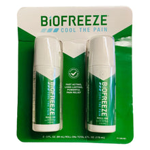 Load image into Gallery viewer, Biofreeze Roll-On Fast Acting Menthol Pain Reliever 3 Fl Oz
