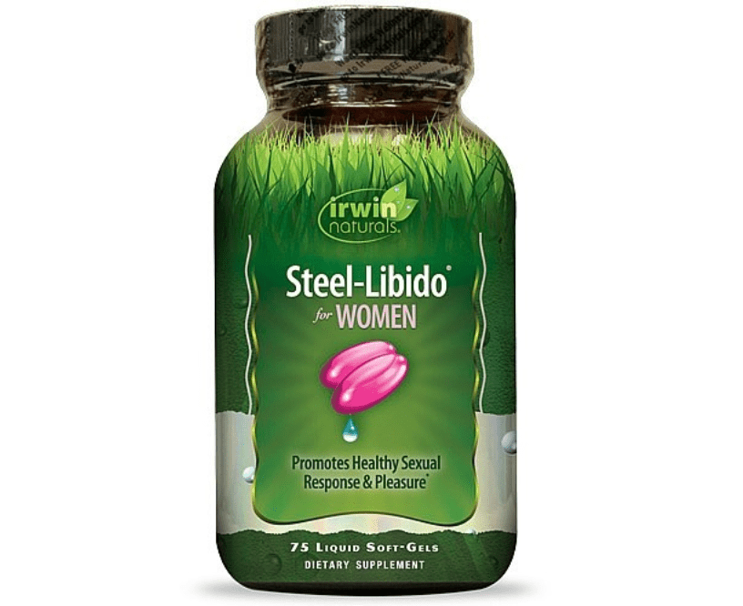 Irwin Naturals Steel - Libido Plus BioPerine Softgels for Women 75 CT